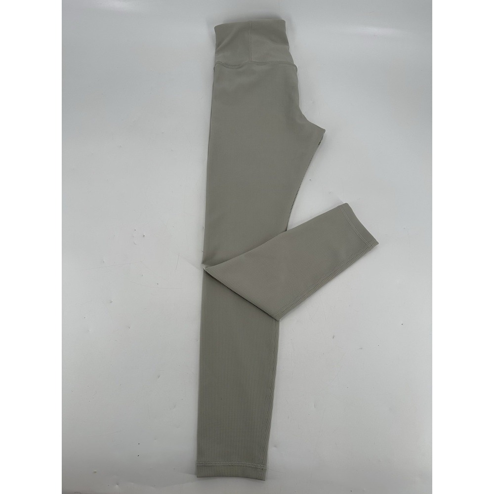 Athleta‎ Elation Rib Tight Color: Eucalyptus Olive Size: Medium